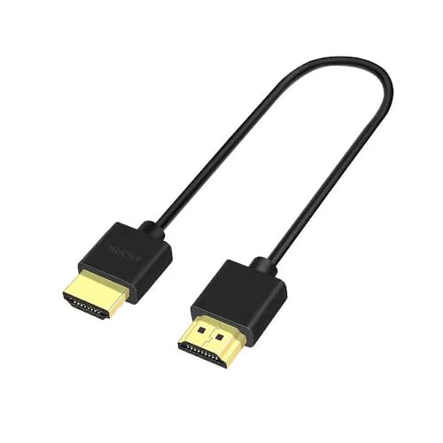 HDMI ケーブル hdmi ケーブル 短い Hdmi to hdmi【0.5m 4k/30hz】3重シールド 金メッキ テレビ・パソコン・ゲーム機などに eARC 黒