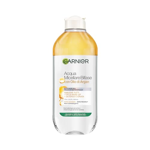 Garnier - Agua micelar con Aceite de argán, 400 ml