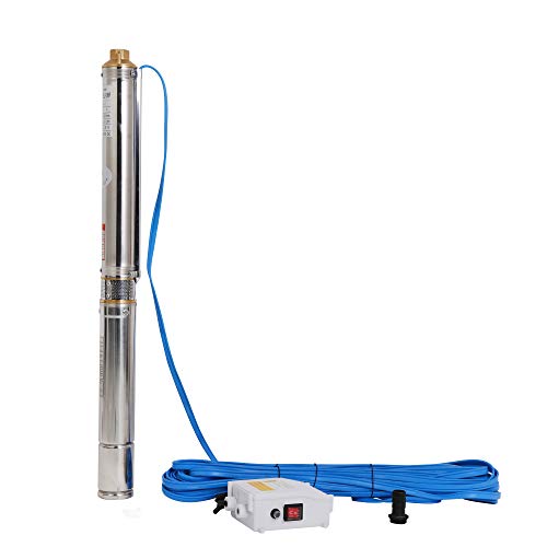 SHYLIYU Pompe Immergee 0.75kW 4 Pouces