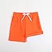 JZyangmei Active Boys Short Sets with Pocket Breathable Swim Set Quick Dry Kids Short Sleeve Workout Basketball Swimwear Sets Neno Orange Size 7