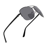 FEISEDY Reader Sunglasses for Men Women Bifocal for Reading Under Sun Glasses B2718