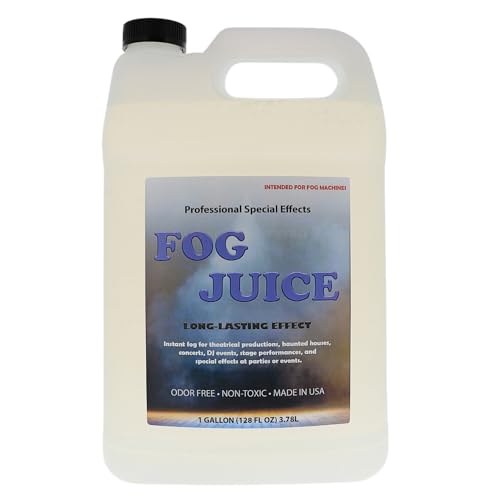 Fog Juice - 1 galón, Efectos Especiales Profesionales de Alta Densidad a Base de Agua, Sin Olor, Duradero, para fiestas y eventos miniatura 1
