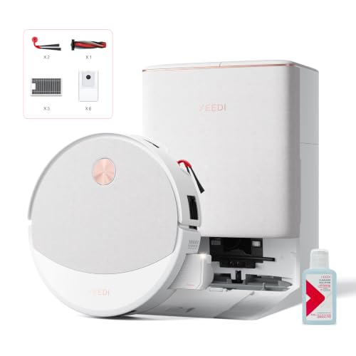 Image of Yeedi by ECOVACS M16 Infinity Care Roller Mop Robot Vacuum, Blast 30000Pa