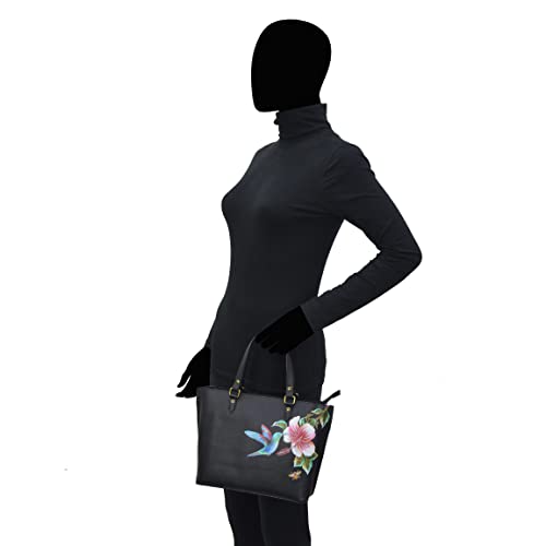 Image of Anuschka Women's Original Hand-Painted Genuine Leather Medium Tote