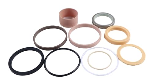 Image of Hydraulic Cylinder Seal Kit 1543267C1 1340794C1 1542987C1 Compatible with Case 580K 580L 580M 580SK 580SL 580SM 590 480F 570LXT 621 721