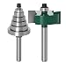 Produktbild 6mm Shank Rabbet Router Bit mit Lager Set Holzbearbeitung Frässchneider Tenon Cutter für MDF Massivholzplatten Sperrholz