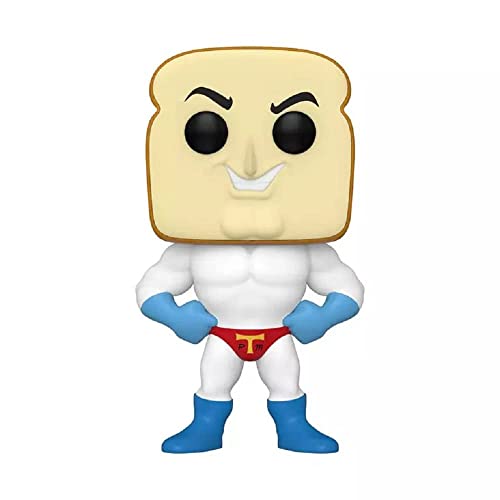 Funko Pop Animation Ren & Stimpy Powdered Toast Man, Blue - Image 2