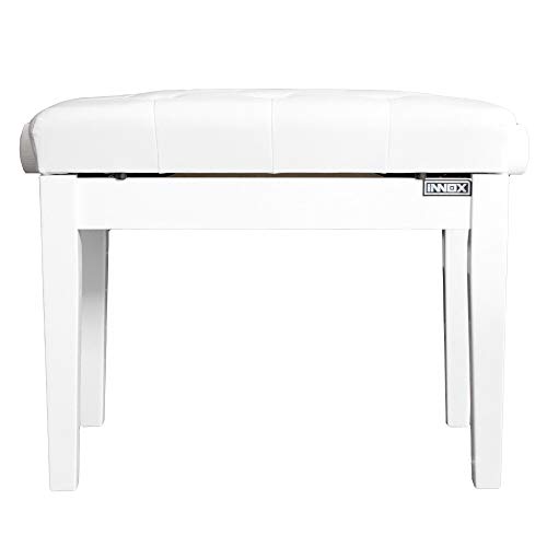 Innox PB 10W banc de piano blanc - Les Beatles, Paul McCartney, John Lennon, RIngo Starr, George Harrison Innox PB 10W banc de piano blanc – Image 8