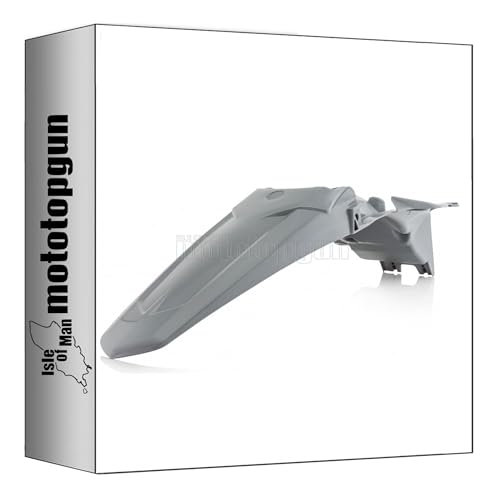 Garde-boue arrière de rechange gris Acerbis 0022958.070 compatible avec Yamaha YZ 450 FX