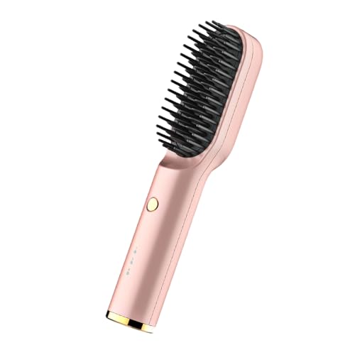 Peine alisador recargable USB para cabello portátil