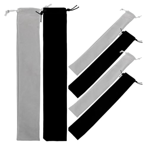 ibasenice Storage Bag Flute Pouch 6pcs Musical Instruments Organizer Set Drawstring