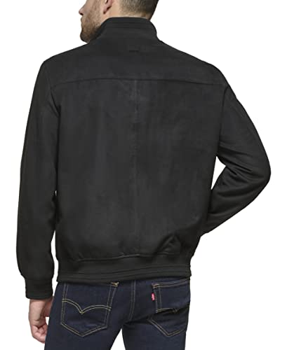 DKNY Men's Modern Knit Collar Bomber Jacket4