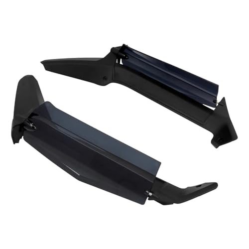 Extension Pare-Brise Moto Déflecteur Air Plastique Noir Réglable pour Goldwing Tour GL1800D
