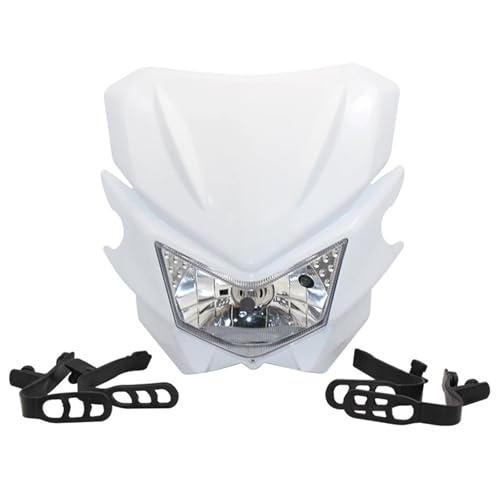 Antibrouillard longue portée blanc pour moto et motocross Kawasaki KLX 150 250 450