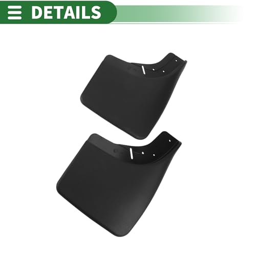 Image of Motoforti Mud Flaps Splash Guards Mud Guards for Chevrolet for GMC C /K Pickup 1988-1998 W /Mount Accessories