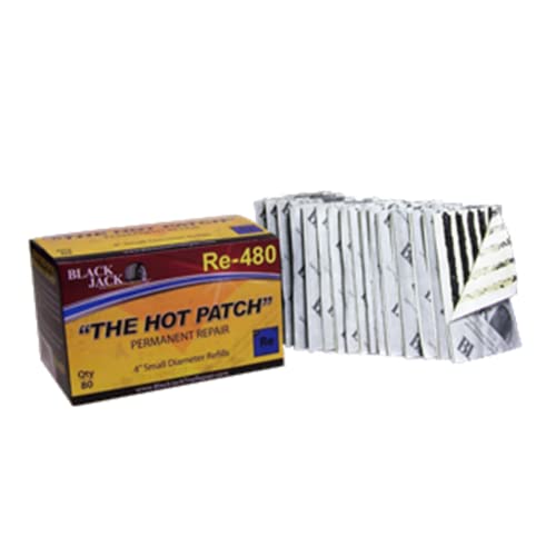 Black Jack Tire Repair - Tire Plugs 4 Inch Black Small Diameter (480)