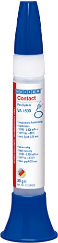 WEICON Contact VA1500 Cyanacrylatklebstoff 30g für Holz, Kork, Leder, Keramik, farblos