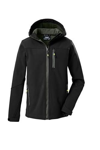 Chaqueta softshell infantil con capucha cortavientos Killtec Jungen para deporte outdoor