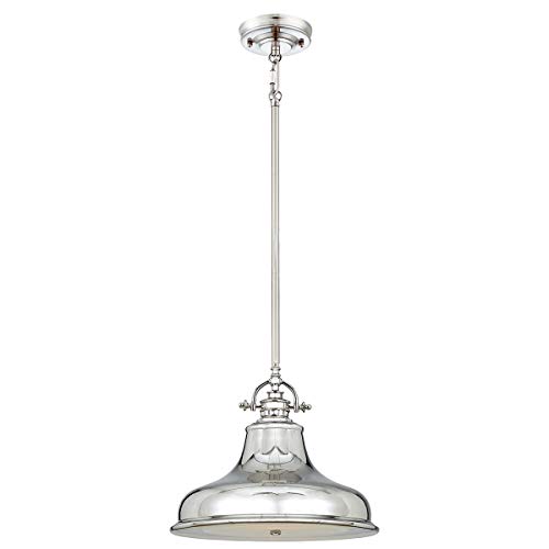 Image of 1 Bulb Ceiling Pendant Light Fitting - Imperial Silver - LED E27 100W Bulb