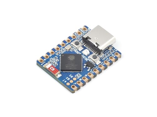 ESP32 S3 Mini Development Board Based On ESP32 S3FH4R2 Dual Core Processor,with 2.4GHz Wi Fi and Bluetooth 5 Support,240MHz Running Frequency, Support C/C++, MicroPython
