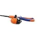 Kids Fishing Rod and Reel Combo, EVA Handle Kids Fishing Full Kit Resin Structure Telescopic with Storage Bag for Novice for 10 to 12 Years Old (Orange)