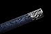 Handmade Straight Carbon Steel Blade with Cool Pattern Chinese Tang Dao Dragon Sword