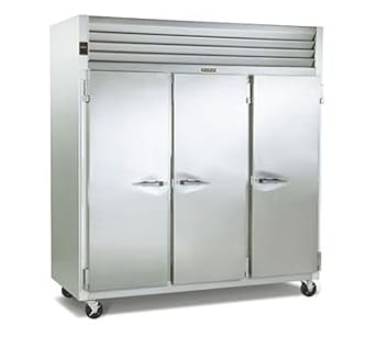 Traulsen G-Series G30010 Solid Door 3-Section Refrigerator