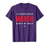 Watch Brandon Marsh with My Dog Philadelphia MLBPA T-Shirt for Men Women Girls Kids