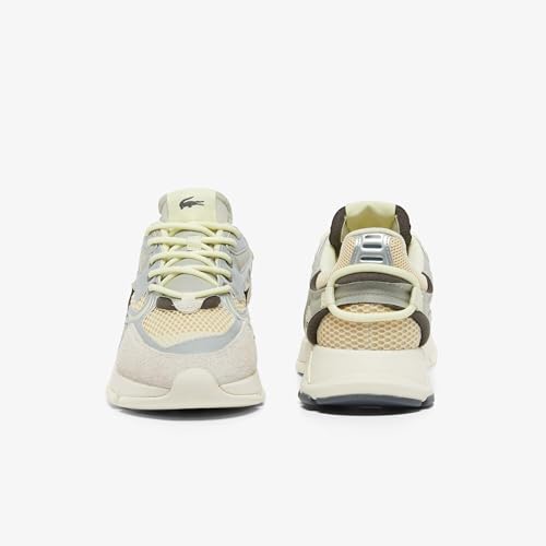 Lacoste Mens L003 Neo Sneaker, LT TAN/LT YLW, 7.52