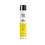 laca revlon proyou Flexidad y Volumen Revlon Professional ProYou Laca Pelo Media para Todo Tipo de Cabello, Fijación Media y Brillo, 500 ml, Gama Fijación The Setter