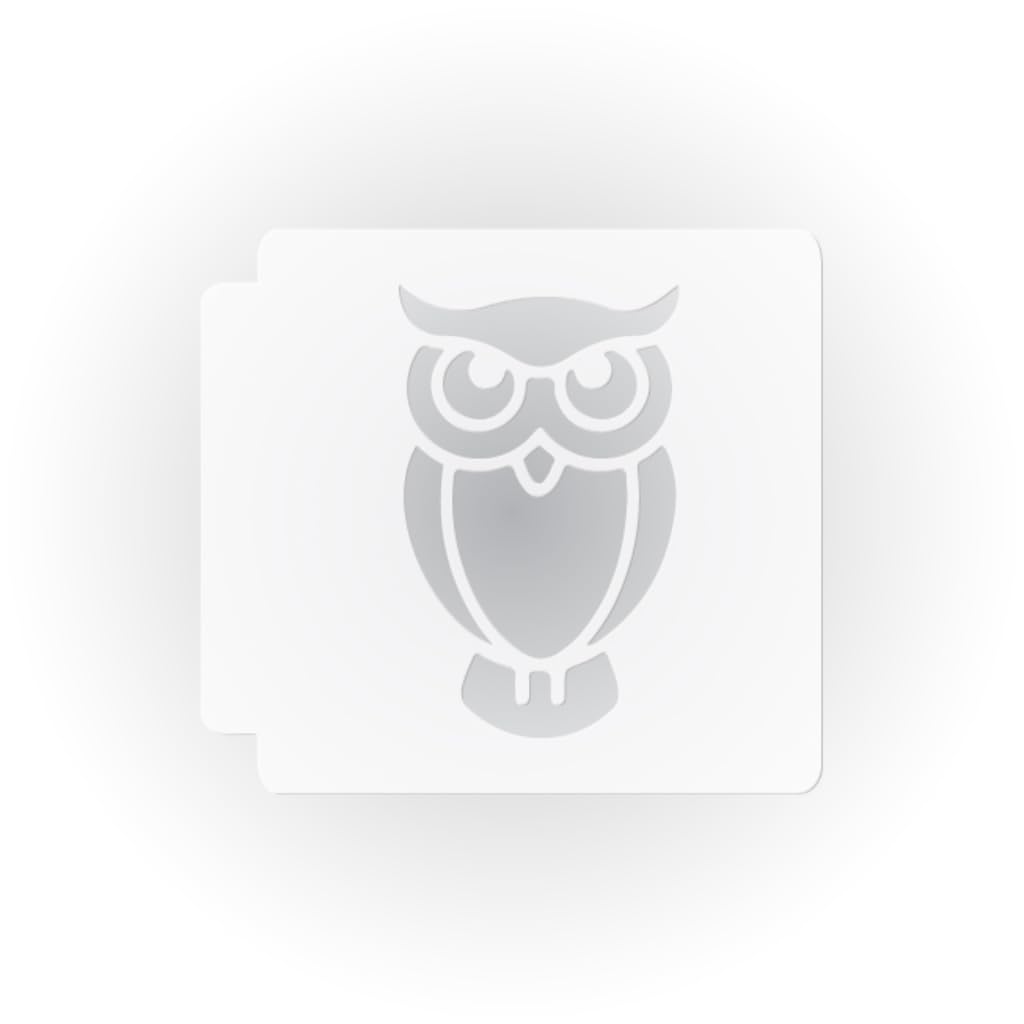 Owl 783-A695 Stencil (3 inch)