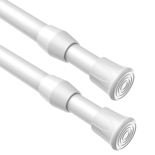 Bsyxlsx Paquete De 2 Barras De Tensión Blancas, Extensibles De 70 A 100 Cm, Con Resorte, Sin Perforación, Para Ventanas Pequeñas, Colgar Ropa, Barra De Cortina Ajustable Bsyxlsx Paquete De 2 Barras De Tensión Blancas, Extensibles De 70 A 100 Cm, Con Resorte, Sin Perforación, Para Ventanas Pequeñas, Colgar Ropa, Barra De Cortina Ajustable
