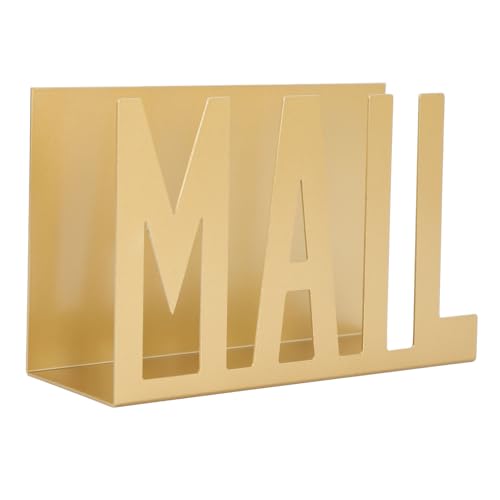 Fuchooky MailI[KiCU[^X^CbVz[fUCfXNgbv[z_[for Bills Letters Papers (Gold)