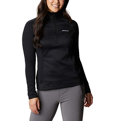 Columbia Women's Roffe Ridge Half Zip, Black, Small