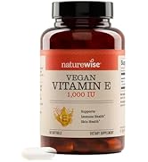 NatureWise Vitamin E 1000 IU Softgels (450mg dL-Alpha) - Vegan, Gluten-Free, Soy-Free, Non-GMO An...
