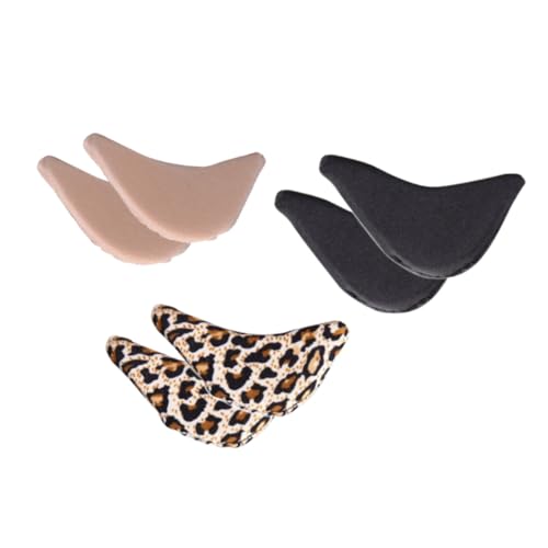 Ipetboom 6 Par Inläggssulor Skoinlägg Kudde Skotillbehör Skohuvudkudde Skoinlägg Skohuvudmatta Sulkudde Tjockare Inlägg Skohuvudkudde Fotstöd Skokudde