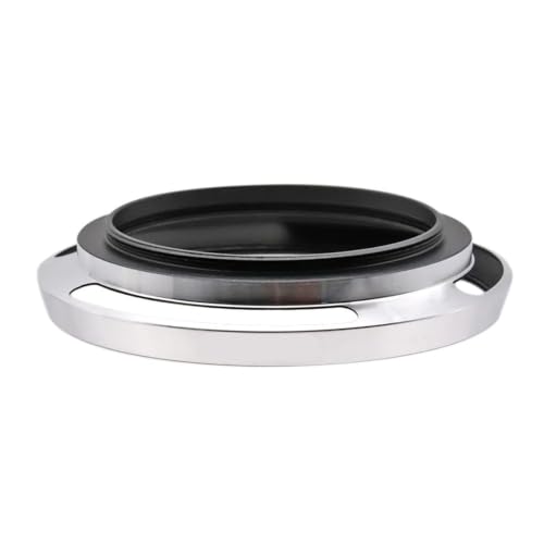 Parasol de 52 mm de metal con rosca y acabado premium para objetivos fotográficos