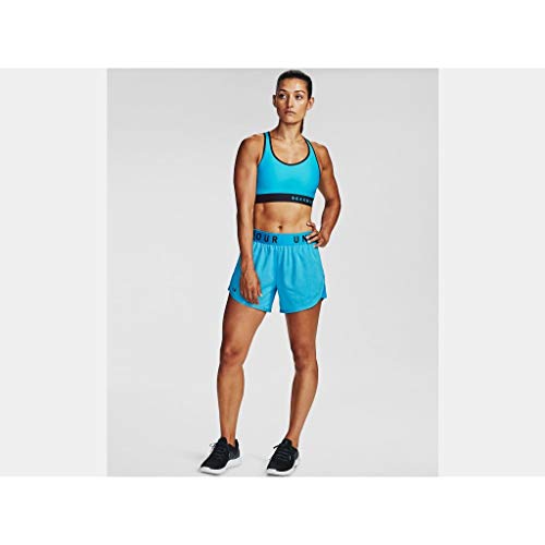 Image of Under Armour Women's Armour Mid Heathered Sports Bra