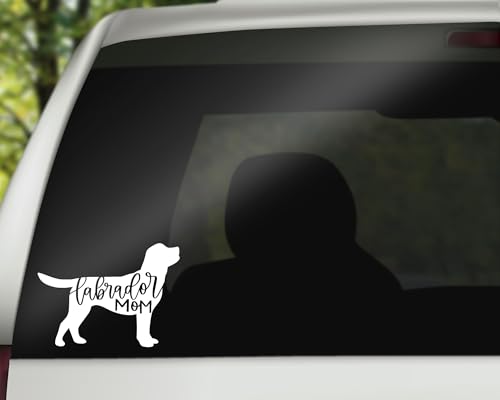 Calcomanía de Labrador para auto, el regalo ideal para los dueños de perros 4
