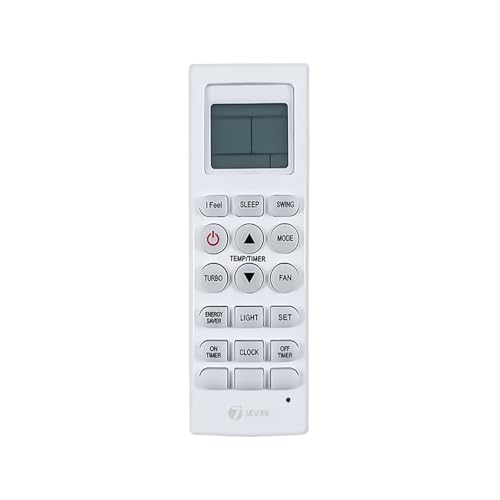 Image of 7SEVEN Compatible with Lloyd AC Remote Control Model 36F Suitable for Split and Window 1 1.5 2 Ton Air Conditioner Remote - Match Each Keys Exactly to Replicate Genuine Remote Function