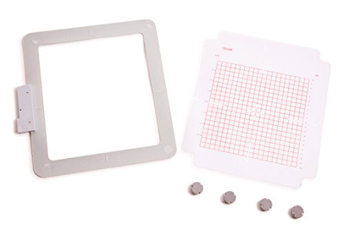 Metal/Magnetic Hoop for Husqvarna Viking Designer Embroidery Machine 200x200mm - 8"x8" Quilters Hoop by Embroidex - Used condition - US$41.00