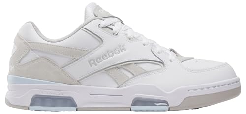 Baskets Reebok BB 4500 DMX unisexes blanches et grises en taille 43
