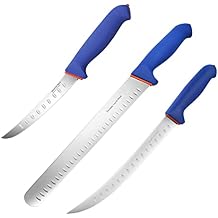 DRAGON RIOT Premium Carving Knife Set for Meat Cutting 6 Inch BBQ Brisket Meat Trimming Butcher Knife Set- Stainless Fish Fillet Turkey Carving Knife