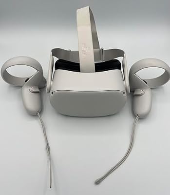 Oculus Quest 2 Advanced All-in-One Virtual Reality Gmaing VR Headset 128GB Set, White