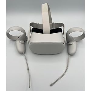 Oculus Quest 2 Advanced All-in-One Virtual Reality Gmaing VR Headset 128GB Set, White