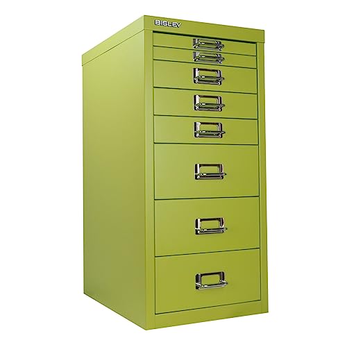 BISLEY スチールキャビネット ブラック 8引き出し 31FpydLh0XL.jpg