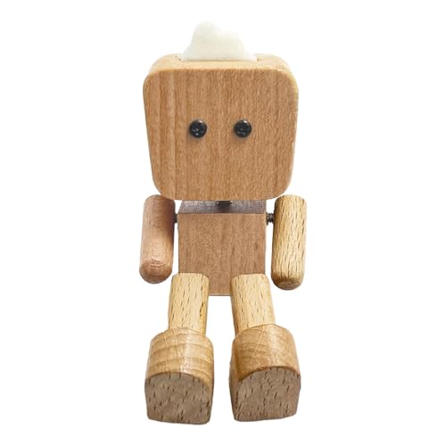 Fogukier Clip Difusor Para Ventilacion De Coche,Perfumado De Robot De Madera Para Rejilla De Aire - Eliminador De Olores Para Automovil, Hogar, Baño, Dormitorio, Viajes Y Desplazamiento Diario