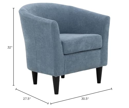 Sillón Tradicional Plegable Azul claro miniatura 2