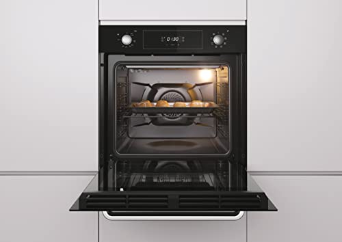 Hoover-H-OVEN-300-HOT3161BIE-Horno-electrico-70L-Digital-Rejillas-antivuelco-Limpieza-Hydroeasyclean-Temporizador-Puerta-de-doble-cristal-Ventilador-de-enfriamiento-2100W-Negro-Clase-A