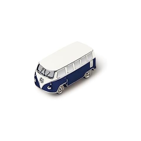 BRISA VW T1 Bus 3D Magnet in Blue Cover